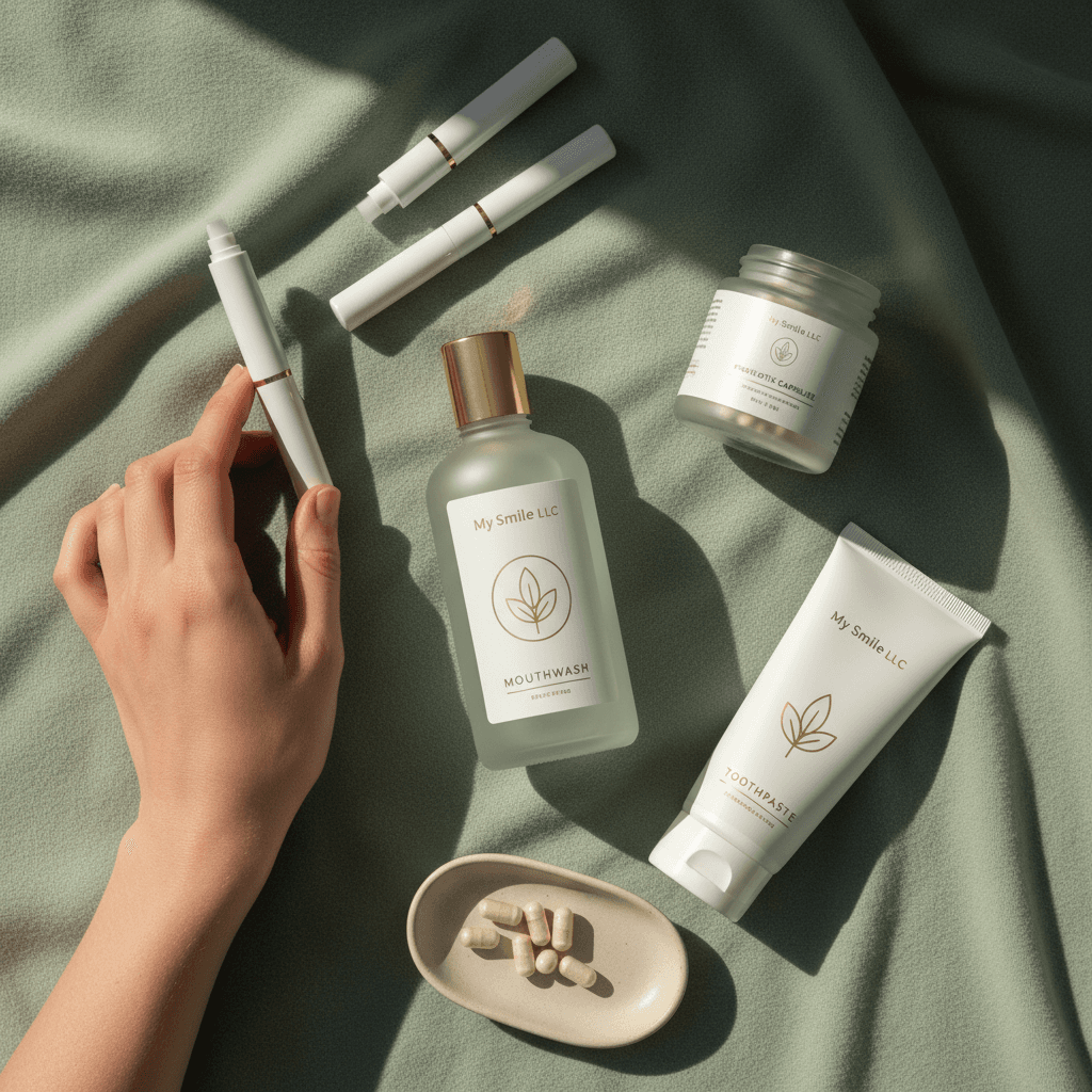 Complete oral care product collection